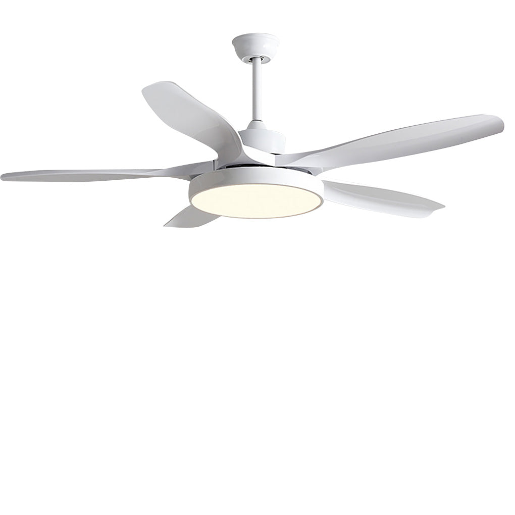60 Inch Nordic Ceiling Fan with Remote, LED Light, Silent Inverter Technology