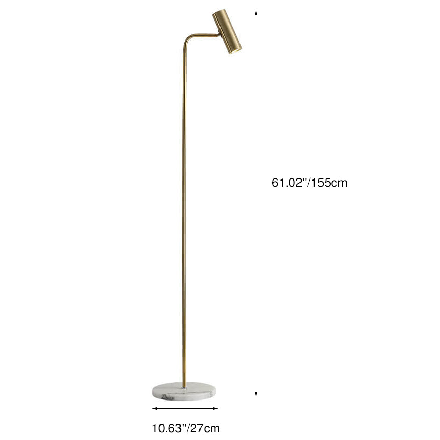 Industrial Adjustable LED Floor Lamp Base
