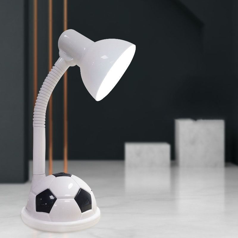 Modern Soccer Student Eye Protection LED Table Lamp - Adjustable Brightness, Stylish Design, Football Theme, Perfect for Study, Nightstand, Kids Room Lighting, Energy-Efficient, USB Rechargeable, Desk Light for Students, Unique Gift for Soccer Fans