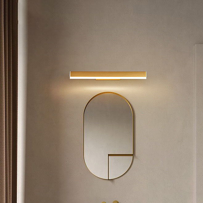 Modern Minimalist Aluminum LED Vanity Light for Bathroom Mirror Wall Sconce
