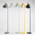 Contemporary Nordic Macaron Floor Lamp - 1-Light Metal Design for Living Room