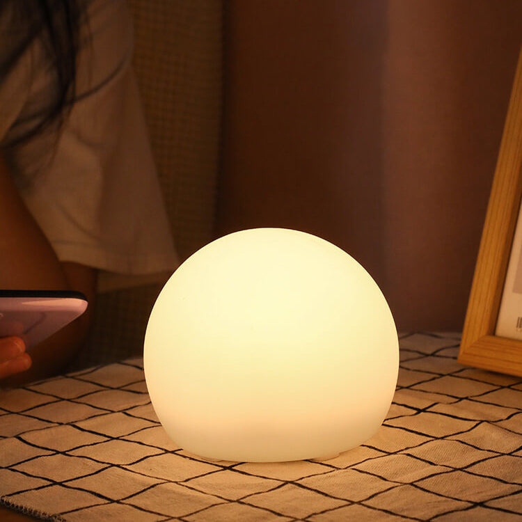 Creative Geometry Remote Night Light Table Lamp - Modern Decorative Design