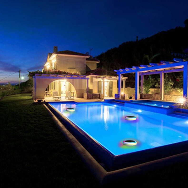 Solar Waterproof Floating LED Pool Light - Decorative Outdoor Lighting for Pools and Gardens