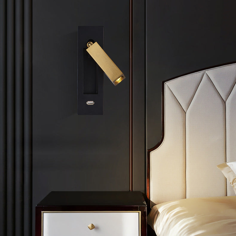Modern Minimalist Rectangular LED Wall Sconce - Aluminum Design, Energy Efficient Lighting, Stylish Home Decor