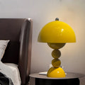 Contemporary Nordic Metal Mushroom Pod Table Lamp - 1-Light Bedroom Accent