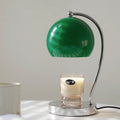 Contemporary Scandinavian Round Ball 1-Light Melting Wax Table Lamp - Stainless Steel for Bedroom