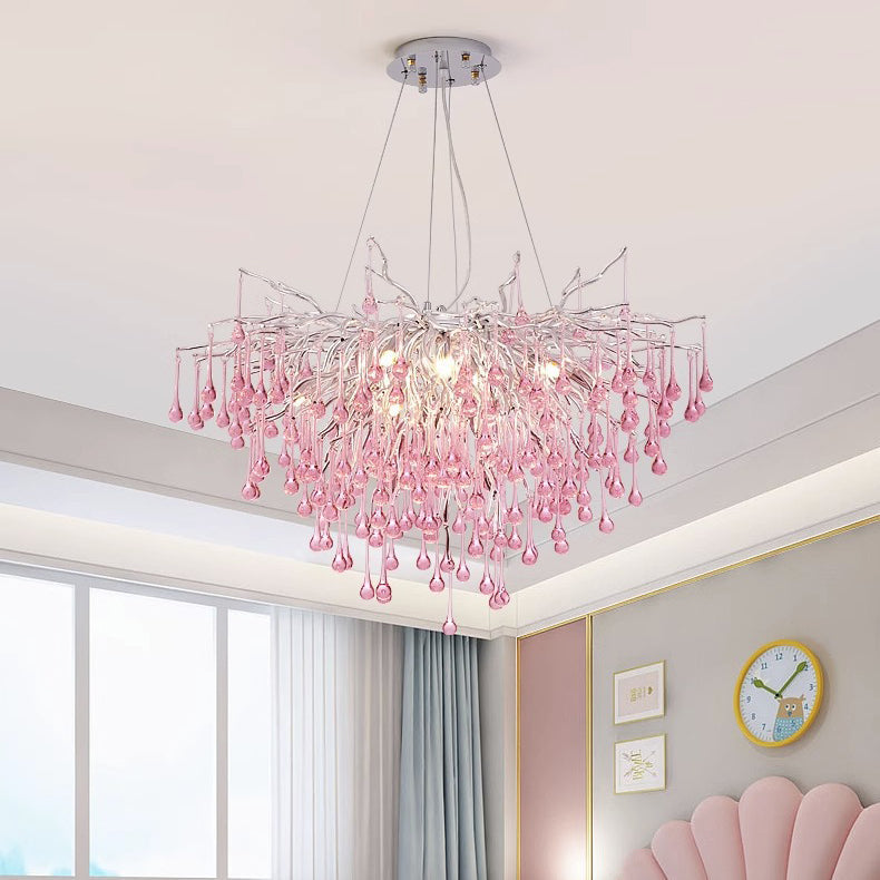 Modern Luxury Crystal Glass Chandelier - 6/8/10/14 Branch Design for Dining Room
