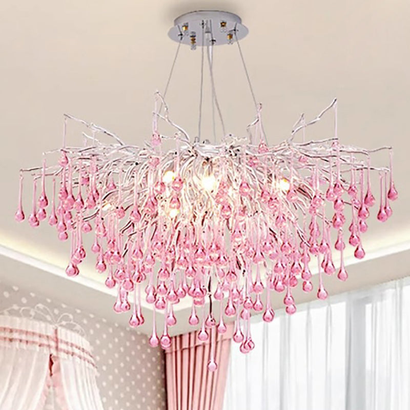 Modern Luxury Crystal Glass Chandelier - 6/8/10/14 Branch Design for Dining Room