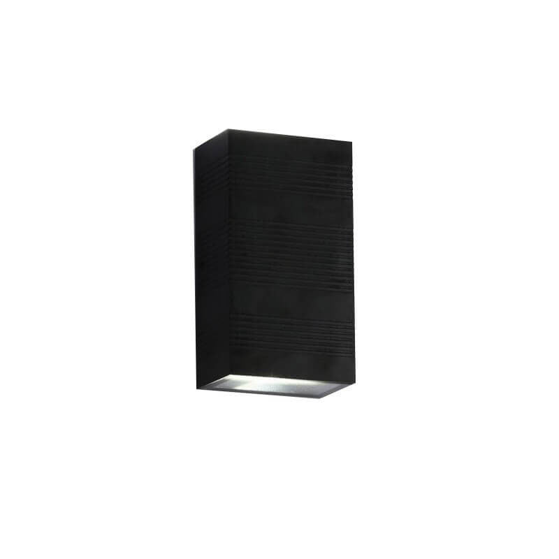 Modern Black Waterproof Aluminum LED Wall Sconce Lamp