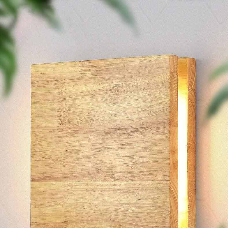 Wabi-sabi Rectangular LED Wall Sconce - Log Wood Design  

Illuminate your space with our Wabi-sabi Rectangular LED Wall Sconce. Crafted from natural log wood, this lamp embodies the beauty of imperfection. Perfect for modern, rustic, or minimalist decor,
