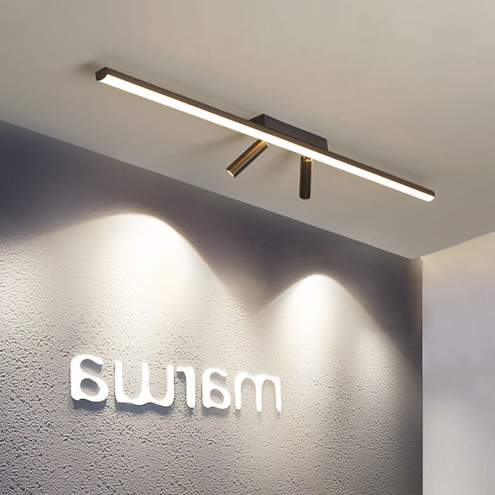 Modern Minimalist LED Spotlight Flush Mount Ceiling Light