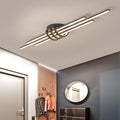 Modern Minimalist LED Flush Mount Light - Sleek Ceiling Fixture for Home Decor, Energy Efficient, Adjustable Brightness, Contemporary Interior Lighting