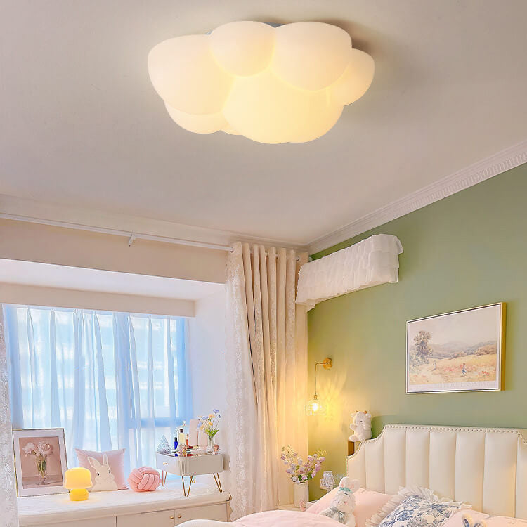 Modern Minimalist Cat Claw LED Flush Mount Ceiling Light for Kids