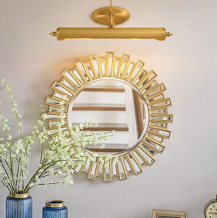 French Antique Copper 2-Light Wall Sconce Mirror Lamp