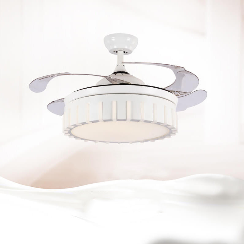Modern Minimalist Star Piano Design LED Ceiling Fan Light