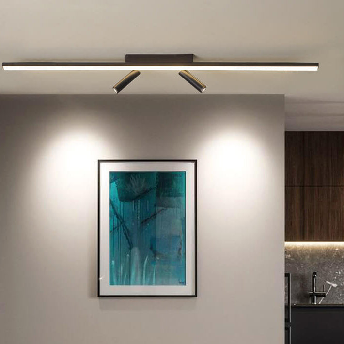 Modern Minimalist LED Spotlight Flush Mount Ceiling Light