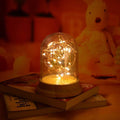 Contemporary ABS PC Fire Tree Night Light USB LED Table Lamp for Bedroom, Decorative 3D LED Lamp, Modern Bedside Nightlight, USB Rechargeable Lights, Atmosphere Lamp for Home Decor, Stylish Nightlight for Kids and Adults, Unique Gift Idea