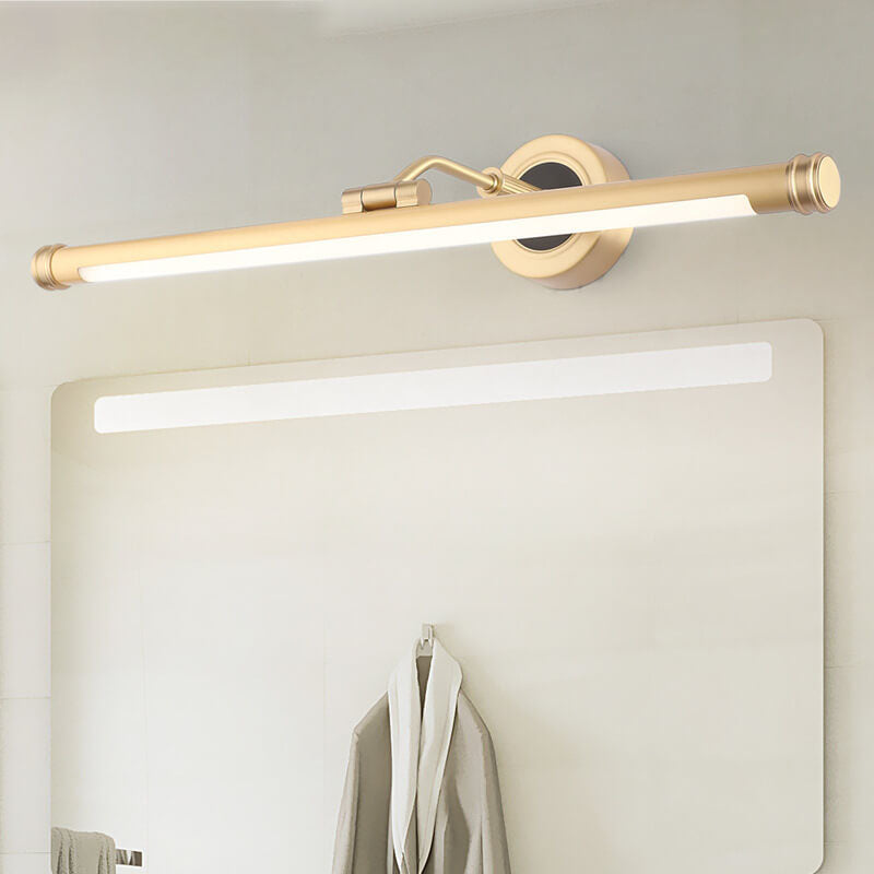 Modern Luxury Full Copper Acrylic LED Vanity Light Sconce Lamp