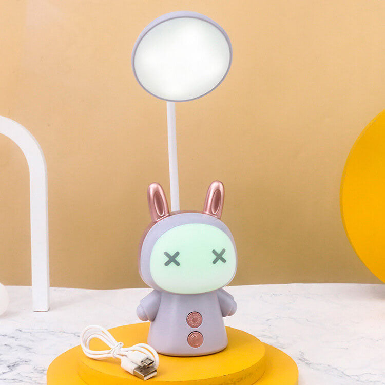 Cartoon Doll ABS Colorful Eye Care LED Desk Lamp for Kids