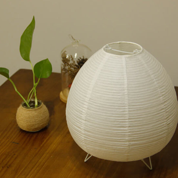 Nordic Minimalist Xuan Paper Lantern Table Lamp - 1-Light Design for Home Decor