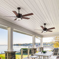 Industrial Waterproof Wood Fan Blade Ceiling Fan Light Outdoor Patio

Enhance your outdoor space with this contemporary industrial ceiling fan light, featuring durable waterproof wood fan blades and a sleek round iron frame. Perfect for patios, this styli