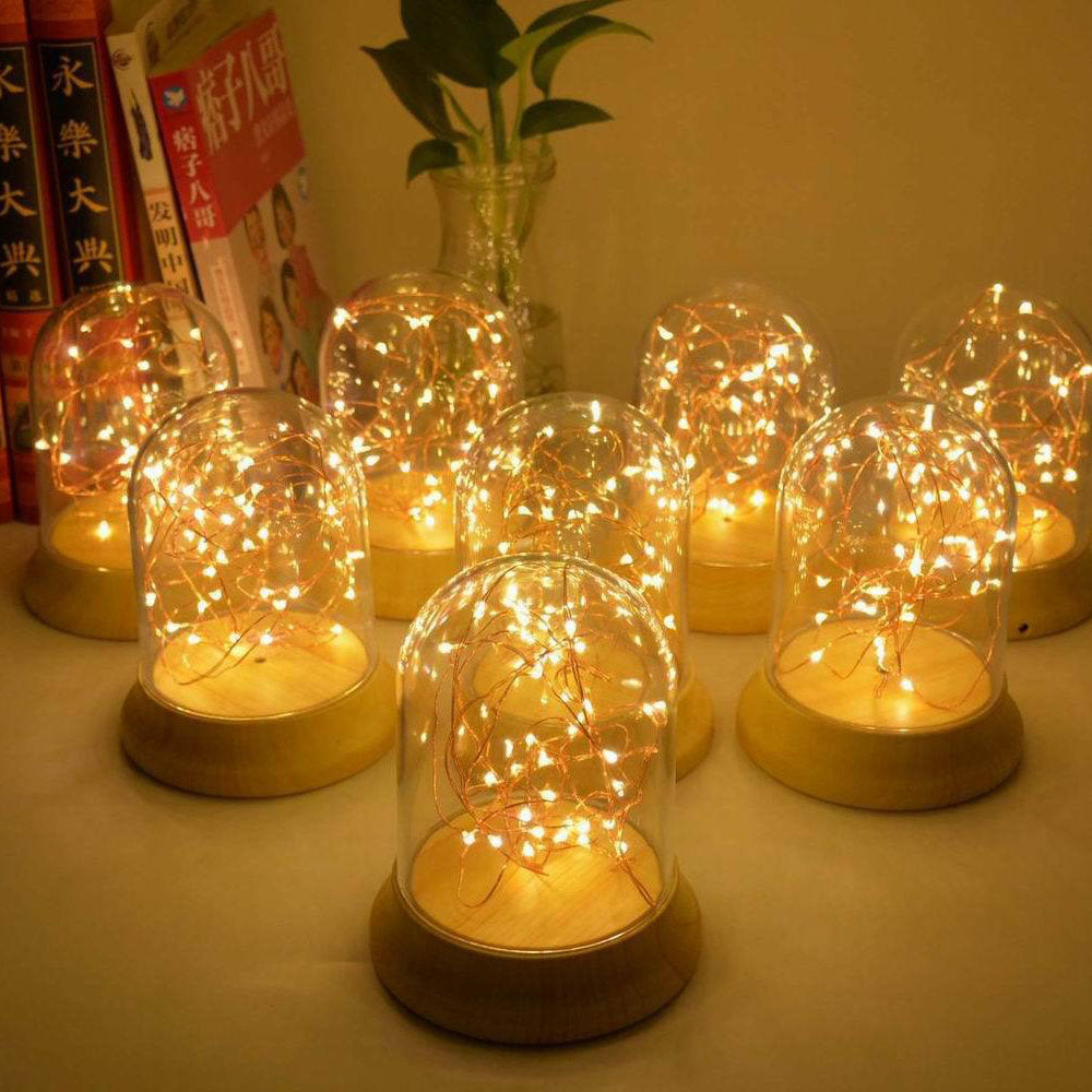 Contemporary ABS PC Fire Tree Night Light USB LED Table Lamp for Bedroom, Decorative 3D LED Lamp, Modern Bedside Nightlight, USB Rechargeable Lights, Atmosphere Lamp for Home Decor, Stylish Nightlight for Kids and Adults, Unique Gift Idea