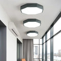 Contemporary Nordic Macaron Diamond Acrylic LED Ceiling Light for Living Room