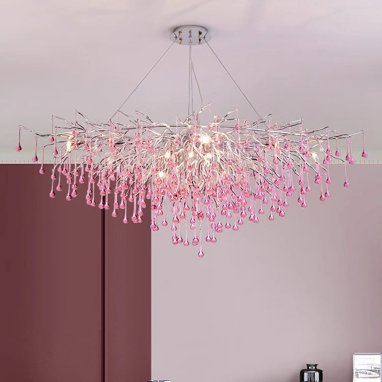 Modern Luxury Crystal Glass Chandelier - 6/8/10/14 Branch Design for Dining Room