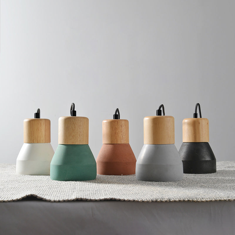Nordic Tapered 1-Light Mini LED Pendant Light