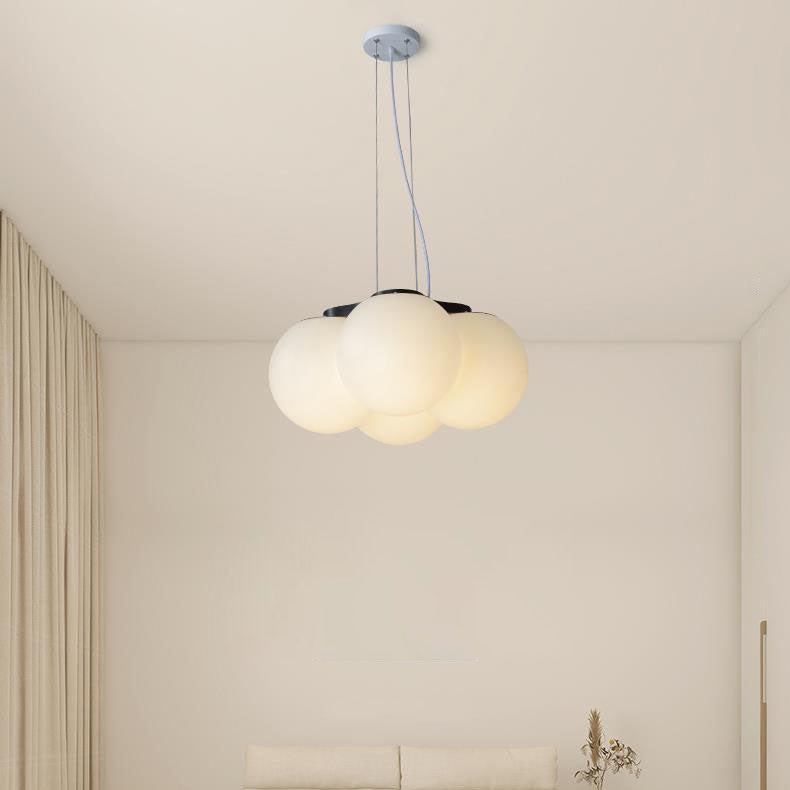 Modern Minimalist Flower Bubble LED Ceiling Light for Kids, Flush Mount Design, Colorful Nursery Lighting, Children's Room Decor, Energy-Efficient Illumination, Playful Floral Pendant Light, Cute Bedroom Fixtures, Stylish Ambient Lighting for Toddlers