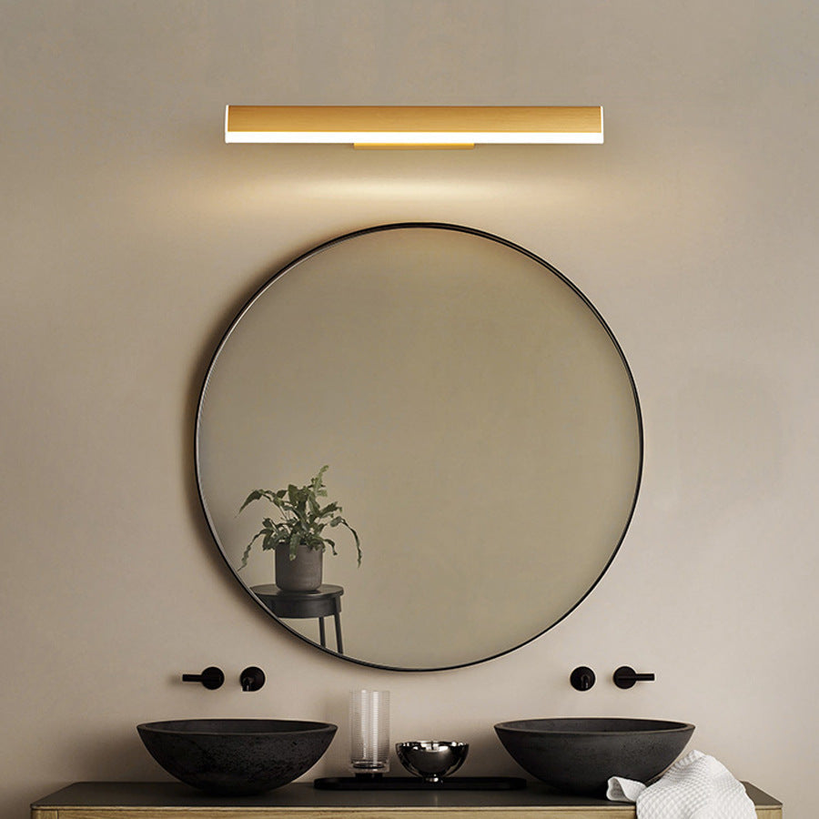 Modern Minimalist Aluminum LED Vanity Light for Bathroom Mirror Wall Sconce