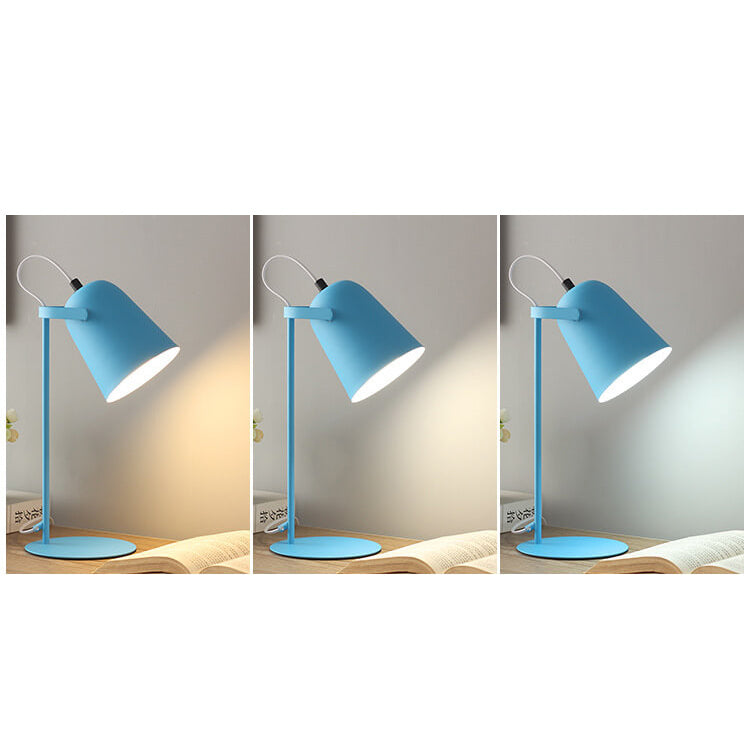 Nordic Macaroon Column Shade Table Lamp - 1-Light Modern Design, Stylish Decor, Home Lighting Solution, Scandinavian Elegance