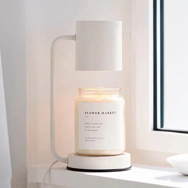 Contemporary Nordic Iron Cylinder Shade 1-Light Melting Wax Table Lamp for Study, Modern Desk Lighting, Minimalist Home Decor, Stylish Nightstand Light, Unique Wax Design, Elegant Interior Illumination, Scandinavian Table Lamp, Functional Art for Office,