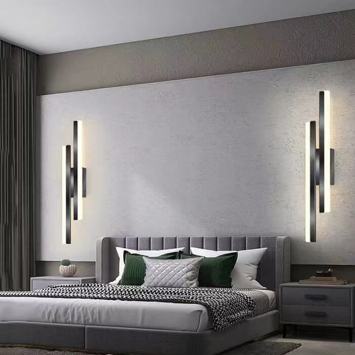 Modern Minimalist Iron Acrylic LED Wall Sconce Light