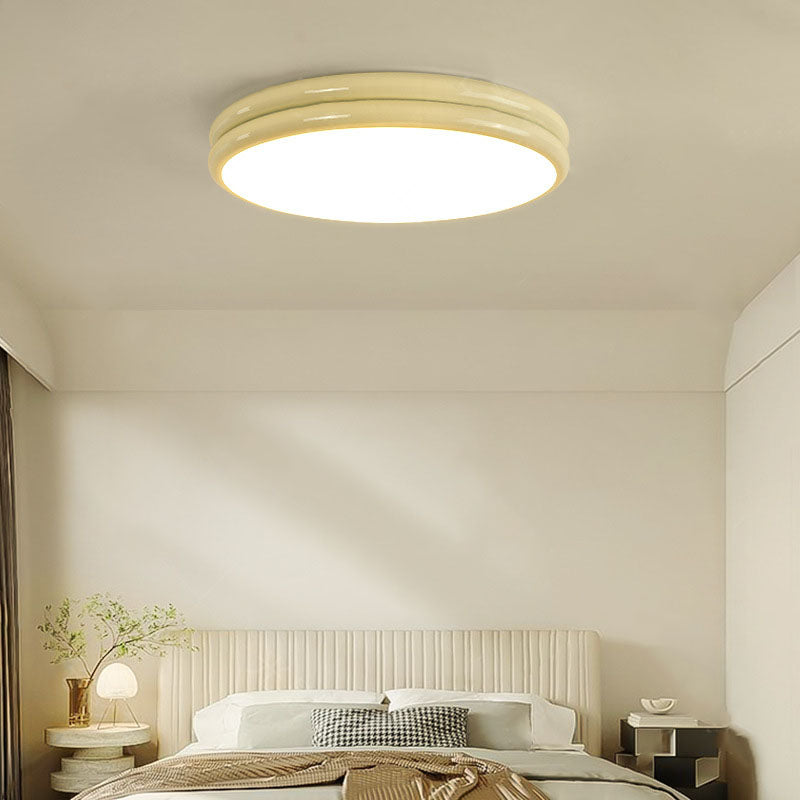 Modern Eye Care Children's Wrought Iron Round LED Flush Mount Light