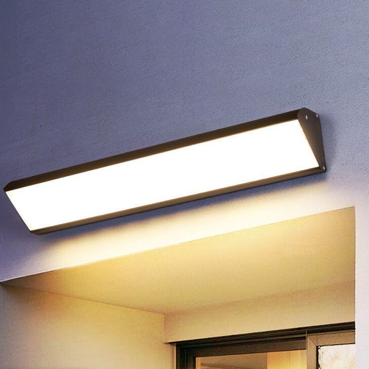 Modern Minimalist LED Wall Sconce - Aluminum Acrylic Waterproof Indoor Outdoor Lamp