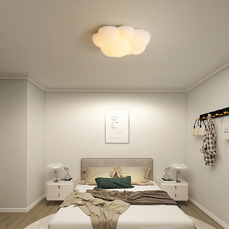 Modern Minimalist Cat Claw Cloud Kids LED Flush Mount Ceiling Light | Nursery Lighting Fixture | Cute Animal Design | Energy-Efficient | Soft Illumination | Child Bedroom Decor | Stylish Home Lighting | Adjustable Brightness | Playful Ceiling Light for Ki
