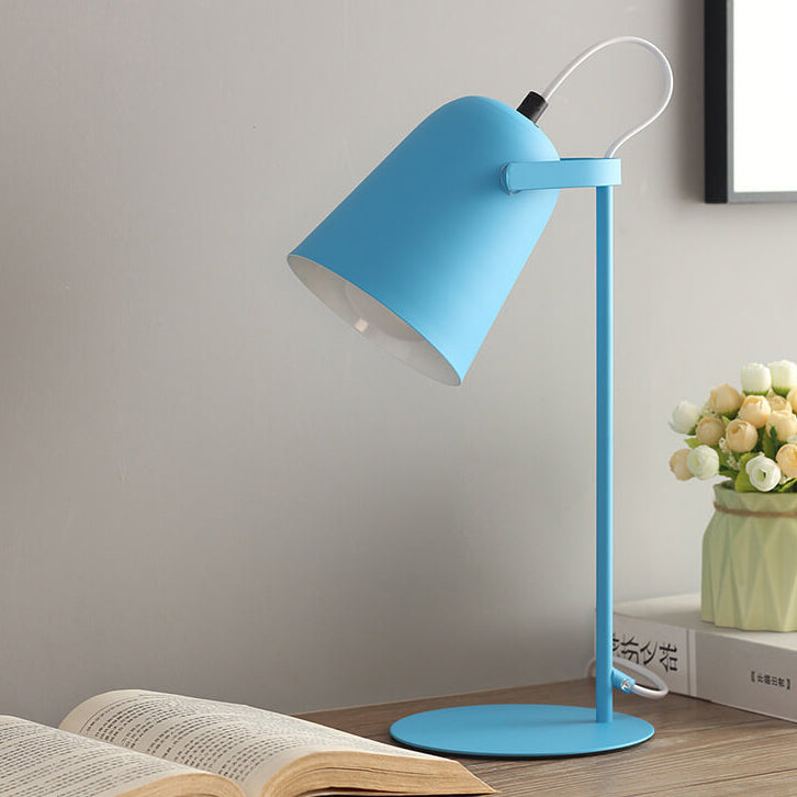 Nordic Macaroon Column Shade Table Lamp - 1-Light Modern Design, Stylish Decor, Home Lighting Solution, Scandinavian Elegance