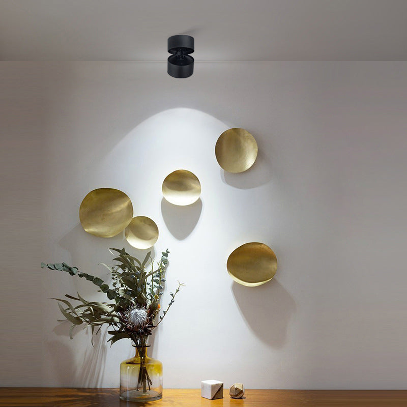 Modern Minimalist Adjustable Aluminum LED Ceiling Light for Living Room