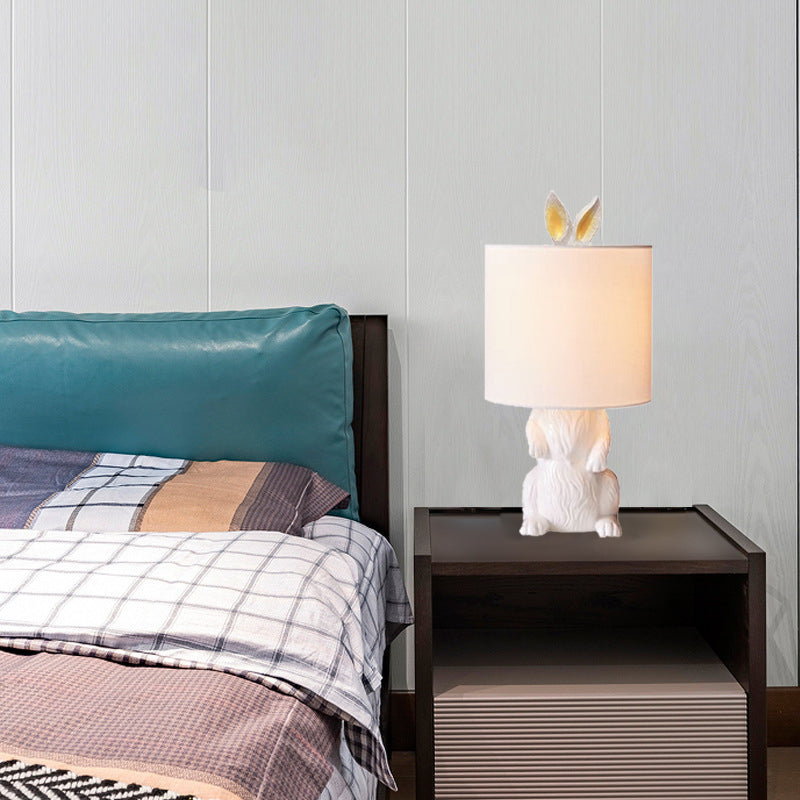 Modern Minimalist Rabbit Shape Table Lamp - Stylish LED Night Light, Cute Home Decor, Contemporary Lighting for Bedroom, Unique Gift for Kids and Adults, Eco-Friendly Design, Soft Warm Glow
