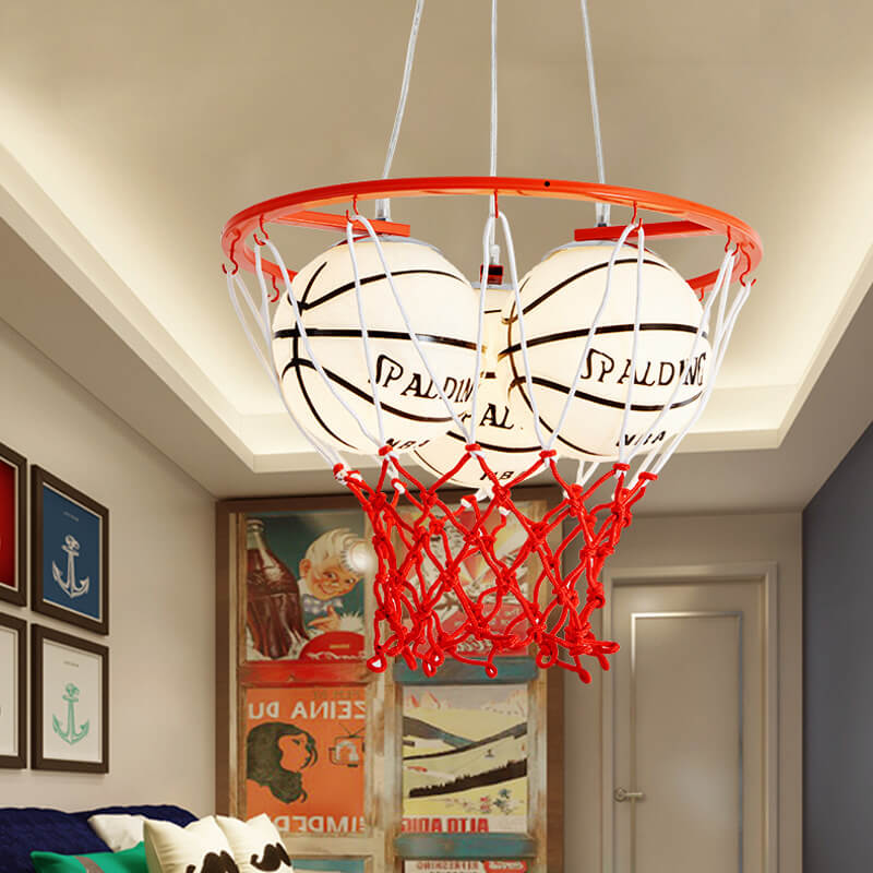 Creative Cartoon Basketball 3-Light Kids Chandelier

Brighten your child's room with this charming Cartoon Basketball 3-Light Kids Chandelier. Designed with fun basketball motifs, this playful fixture adds a touch of whimsy to any space. Perfect for young