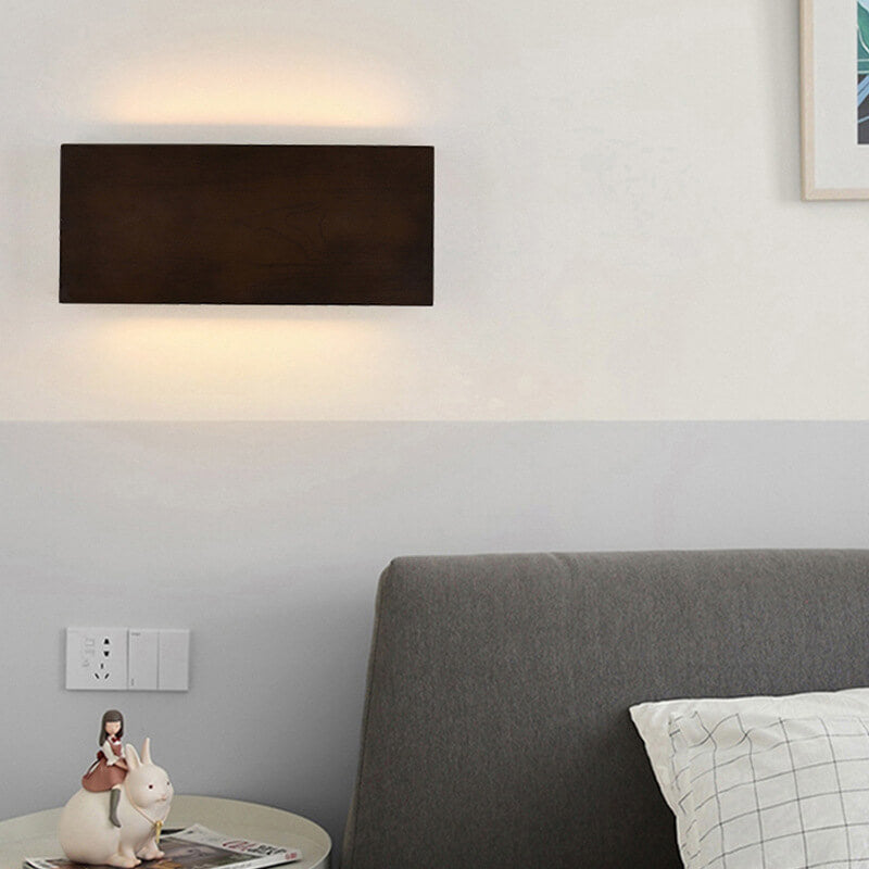Wabi-Sabi Rectangular Log Wood LED Wall Sconce Lamp

Illuminate your space with our Wabi-Sabi Rectangular Log Wood LED Wall Sconce Lamp. Designed to embrace the beauty of imperfection, this unique light fixture enhances any room with its natural wood text