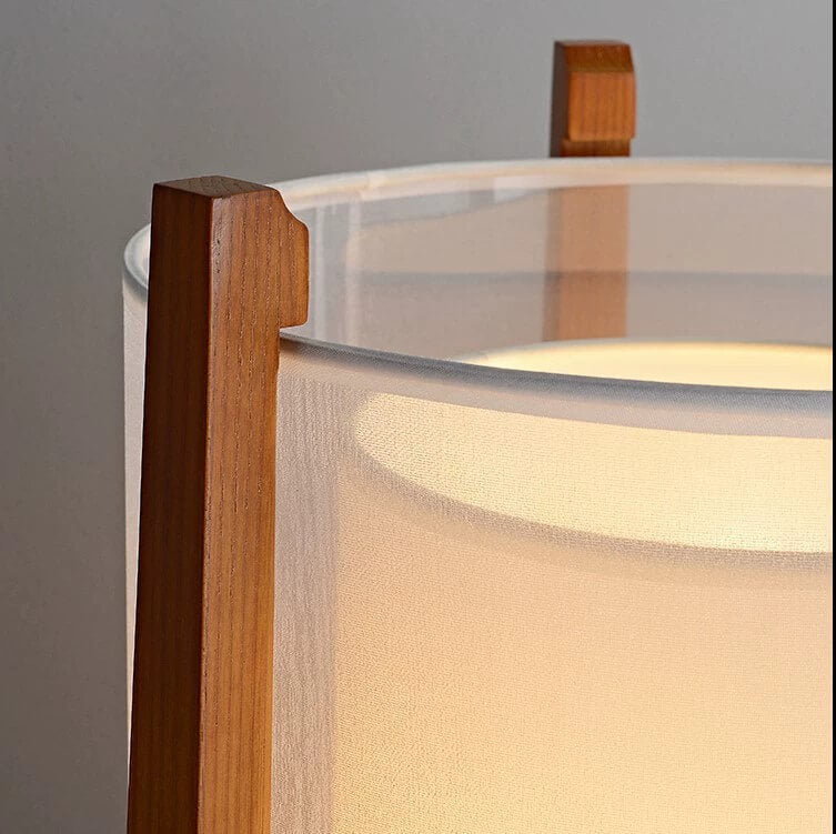 Traditional Japanese Solid Wood Brass Floor Lamp - 1-Light for Living Room & Bedroom

Elevate your space with this elegant traditional Japanese floor lamp, crafted from solid wood and accented with brass details. Perfect for living rooms and bedrooms, thi