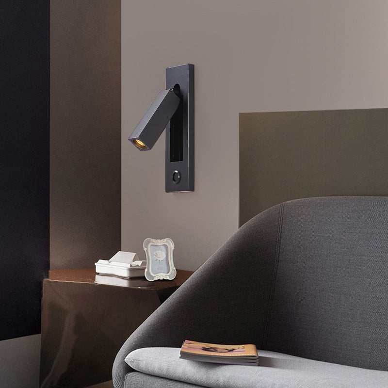 Modern Minimalist Rectangular LED Wall Sconce - Aluminum Design, Energy Efficient Lighting, Stylish Home Decor