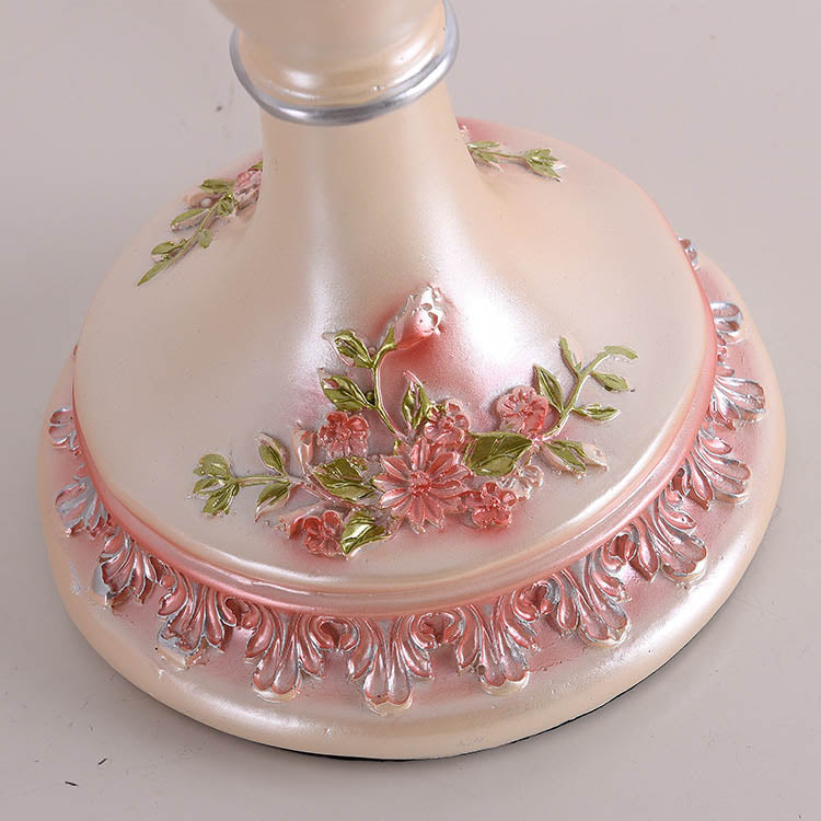 European Romantic Fabric Tassel Table Lamp - 1-Light Elegance for Home Décor
