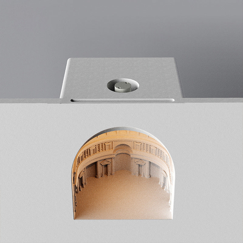 Contemporary Simplicity LED Recessed Wall Sconce Night Light for Bedroom

Illuminate your bedroom with this sleek Contemporary Simplicity Pantheon Plaster Sensor LED Recessed Wall Sconce. Ideal for creating a warm, inviting atmosphere, this modern lamp fe