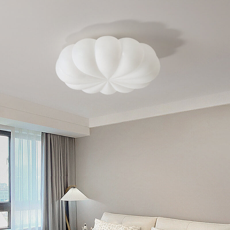 Contemporary Nordic Kids' Flowers LED Flush Mount Ceiling Light