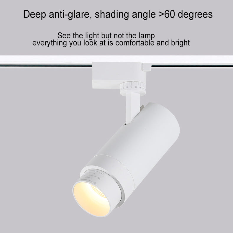 Modern Minimalist Adjustable Dimmable LED Track Lighting - 3/4/5 Light Spotlight Flush Mount for Living Room