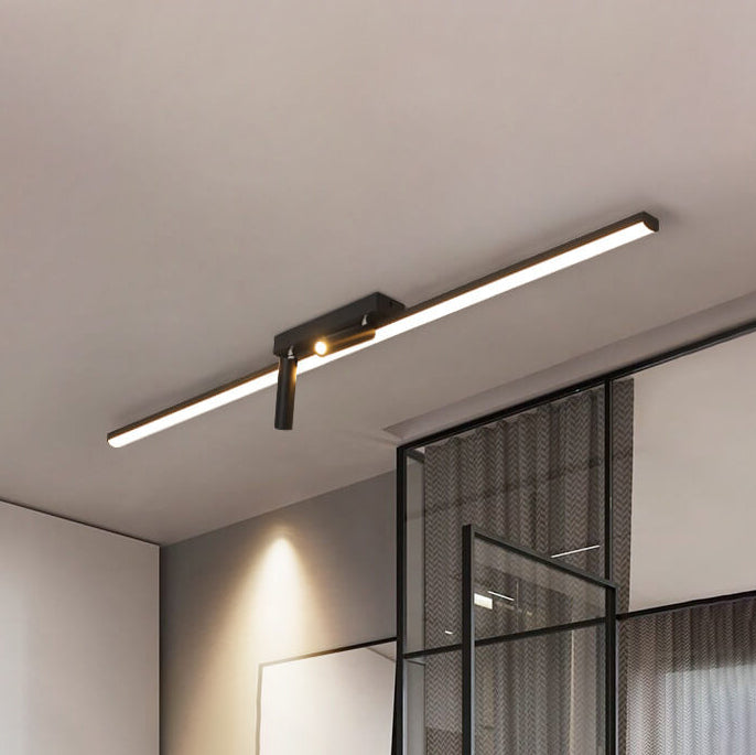 Modern Minimalist LED Spotlight Flush Mount Ceiling Light