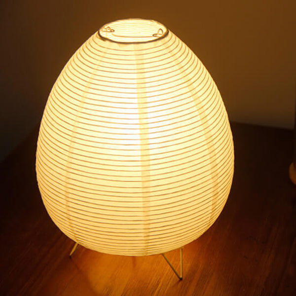 Nordic Minimalist Xuan Paper Lantern Table Lamp - 1-Light Design for Home Decor